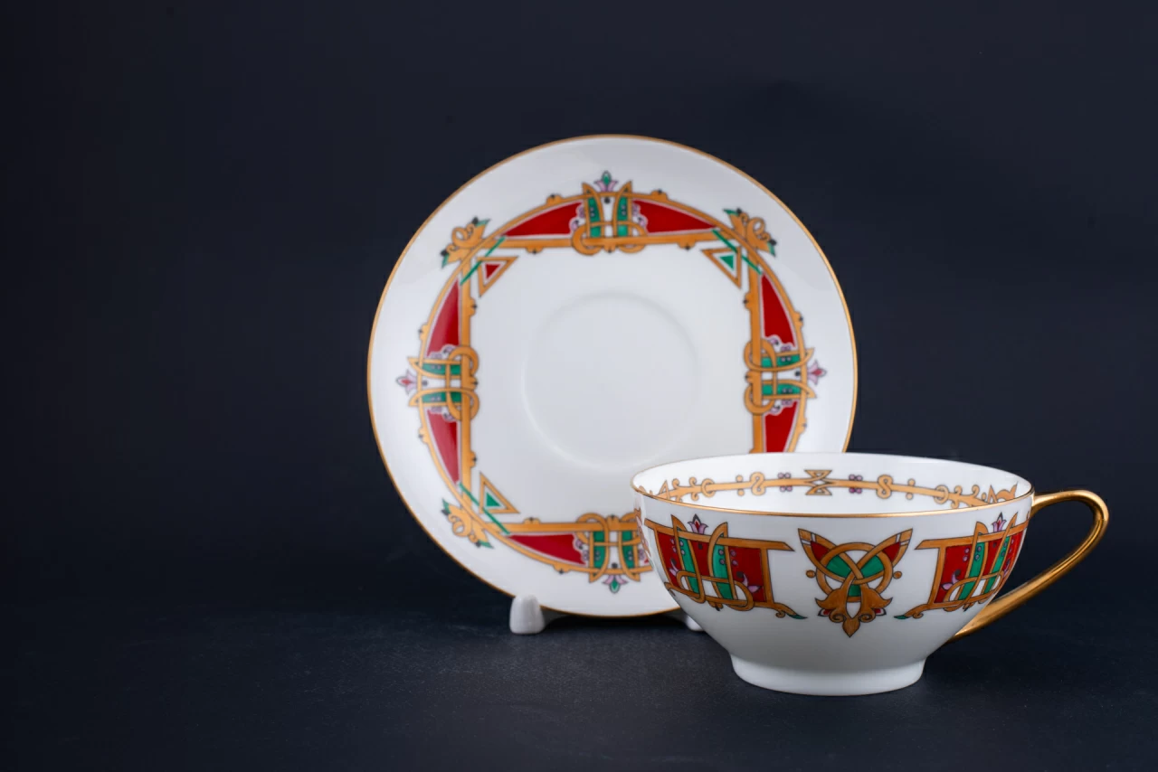 Чайный сервиз Сказочные птицы на форме Купольная, арт 61.20826.00.5, 