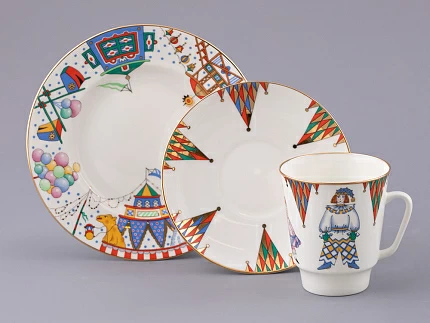 Трехпредметный комплект 165 мл форма Майская рисунок Балет Петрушка, арт. 81.17662.00.1 Трехпредметный комплект 165 мл форма Майская рисунок Балет Петрушка, арт. 81.17662.00.1