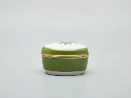 Туалетная коробочка форма Овальная рисунок Букет с анемоном арт. 80.60094.00.1, 