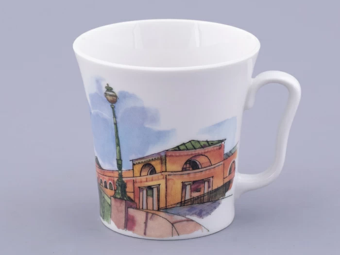 Бокал 360 мл форма Ленинградский рисунок Санкт-Петербург. Малоконюшенный мост  арт. 80.44857.00.1, 