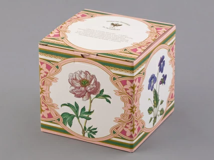 Бокал 400 мл в подарочной упаковке, форма Соло, рисунок Ландыш майский, арт. 81.32710.00.1, 