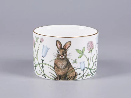 Чашка с блюдцем 250 мл форма Идиллия рисунок Сад Алисы арт. 81.30747.00.1