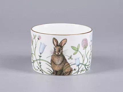 Чашка с блюдцем 250 мл форма Идиллия рисунок Сад Алисы арт. 81.30747.00.1