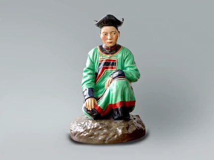 Скульптура Народности России Сайонская женщина арт. 82.88761.00.1