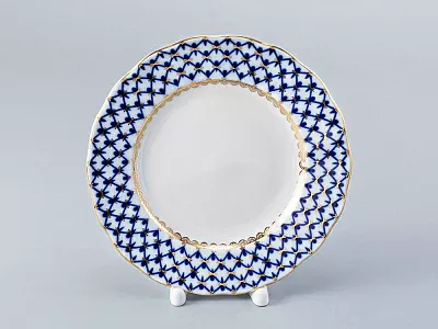 Тарелка Тюльпан Кобальтовая сетка 200 мм арт. 80.50060.00.1