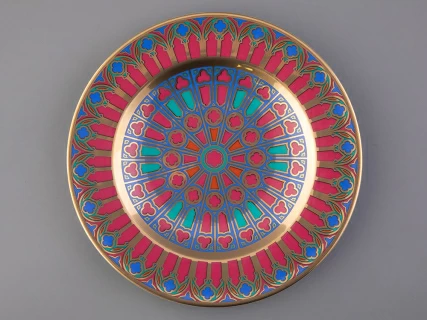 Тарелка декоративная 270 мм Европейская, в подарочной упаковке, рисунок Готическая 5 арт. 81.27132.00.1, 