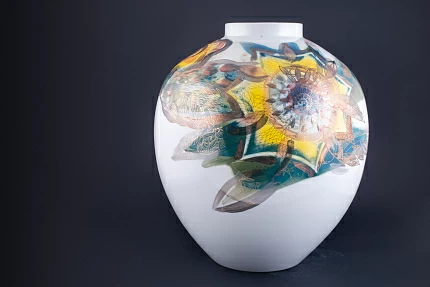 Ваза Узор на форме Круглая, арт. 60.15407.00.1