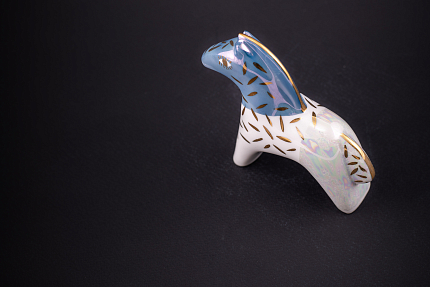 Скульптура на форме Лошадь, Ментоловый лед, арт 62.21210.00.1