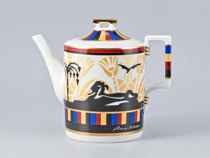 Сервиз чайный форма Гербовая рисунок Анна Нетребко, 6 персон 15 предметов, арт. 81.24966.00.1, 