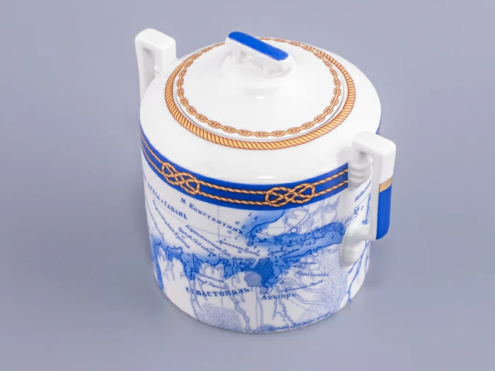 Сахарница Гербовая Кают-компания, арт 80.83446.00.1,  Сахарница Гербовая Кают-компания, арт 80.83446.00.1,