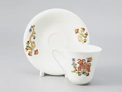 Сервиз чайный форма Сад рисунок Русские сказки, 6 персон 15 предметов, арт. 81.28417.00.1 Сервиз чайный форма Сад рисунок Русские сказки, 6 персон 15 предметов, арт. 81.28417.00.1