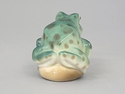 Скульптура Лягушка прудовая бирюзовая арт. 82.63685.00.1 Скульптура Лягушка прудовая бирюзовая арт. 82.63685.00.1