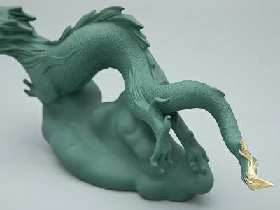 Подарочный набор Дракон на облаке Нефрит арт. 81.31724.00.1