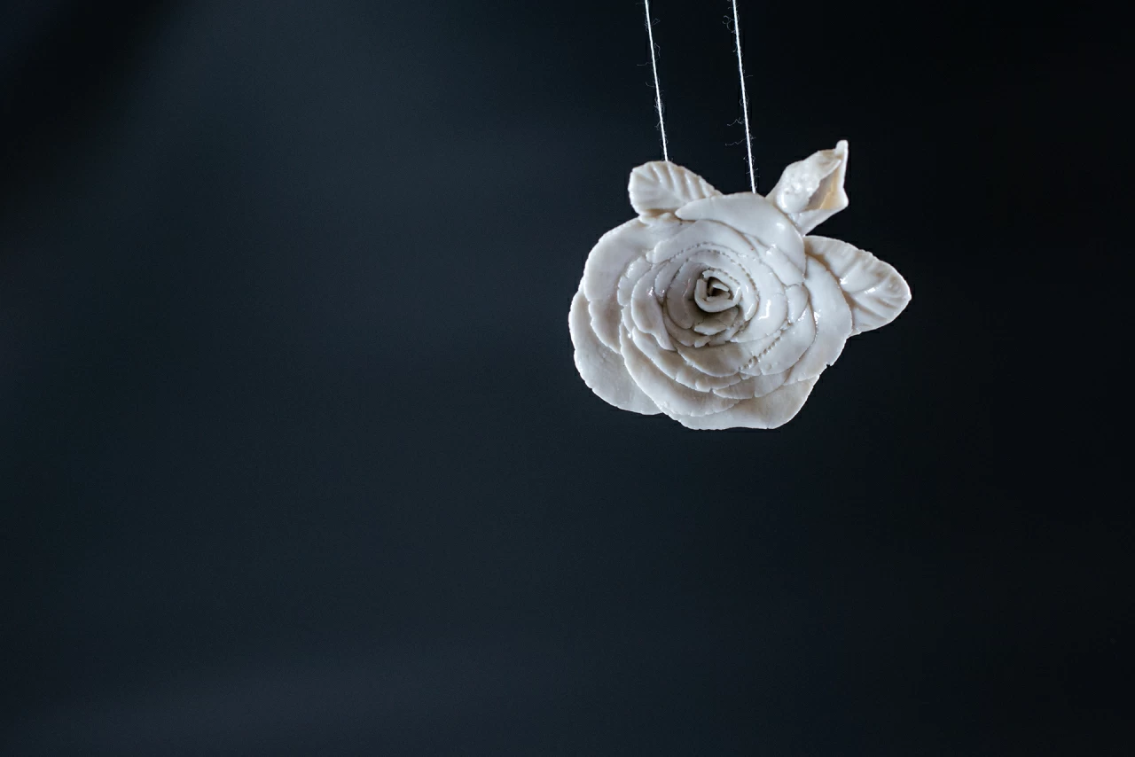 Подвеска Розочка с бутоном, арт 60.09499.00.1, 