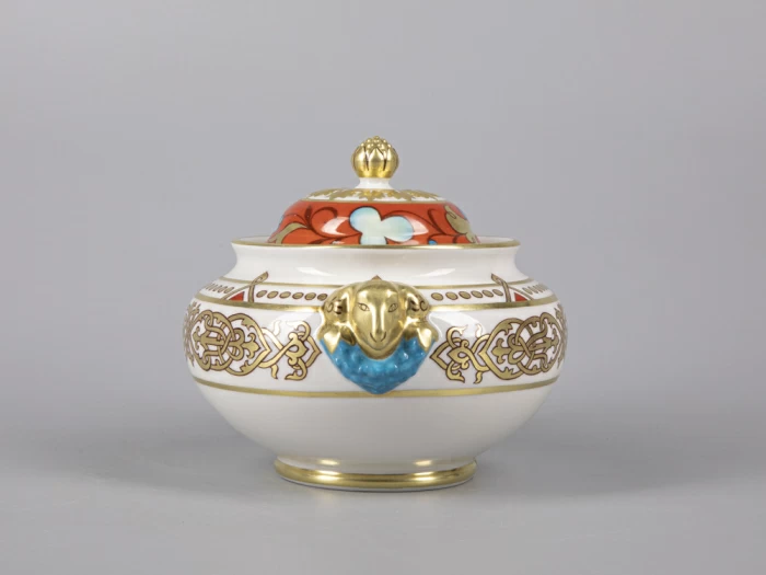 Сервиз чайный форма Александр III рисунок Русский, 6 персон 15 предметов арт. 81.30144.00.1,  Сервиз чайный форма Александр III рисунок Русский, 6 персон 15 предметов арт. 81.30144.00.1,