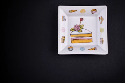 Подставка для мелочи, рисунок SWEET, форма Европейская, арт 60.03923.00.1