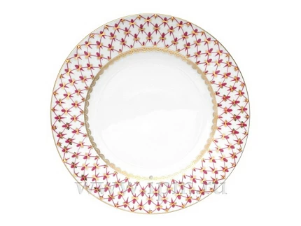 Тарелка 270 мм форма Гладкая рисунок Сетка-Блюз арт. 80.50216.00.1 Тарелка 270 мм форма Гладкая рисунок Сетка-Блюз арт. 80.50216.00.1