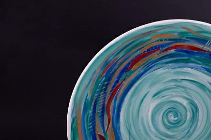 Блюдо декоративное Новая жизнь на форме Круглая, арт 60.03049.00.1