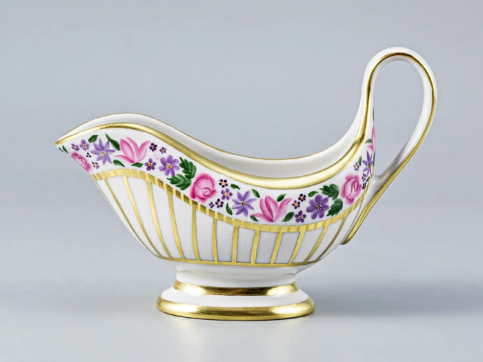 Соусник 100 мл форма Александрия рисунок Воспоминание арт. 80.58182.00.1, 