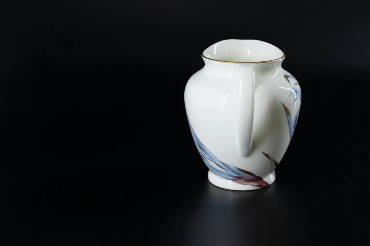 Сливочник 400 мл., форма Весенняя, рисунок  Любимые цветы модерна арт 60.14790.00.1, 