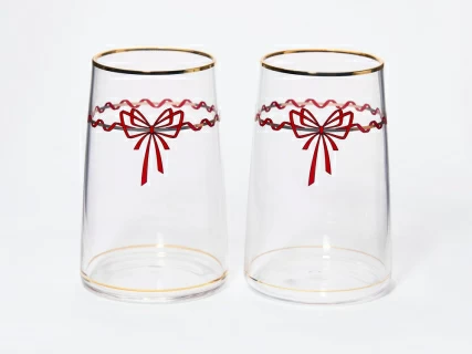 Набор из 2-х стаканов 500 мл, в подарочной упаковке, рисунок Календа, арт 14.11463.07, 