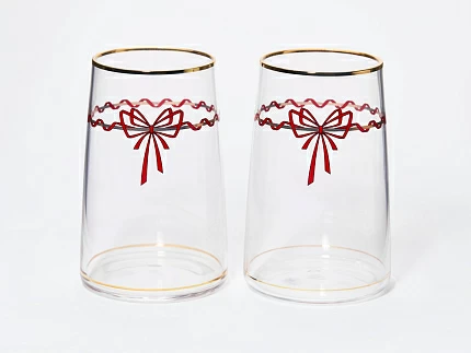 Набор из 2-х стаканов 500 мл, в подарочной упаковке, рисунок Календа, арт 14.11463.07