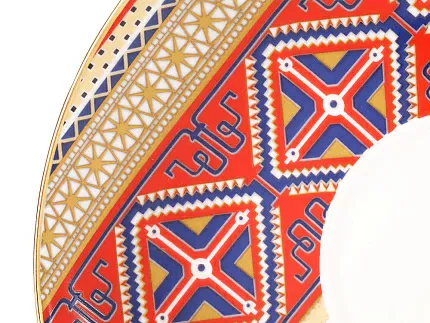 Чашка с блюдцем чайная 220 мл форма Банкетная рисунок Разгуляй арт. 81.28338.00.1