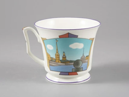 Сервиз форма Юлия рисунок Петербургские картинки, 6 предметов на 2 персоны, арт. 81.29021.00.1, 