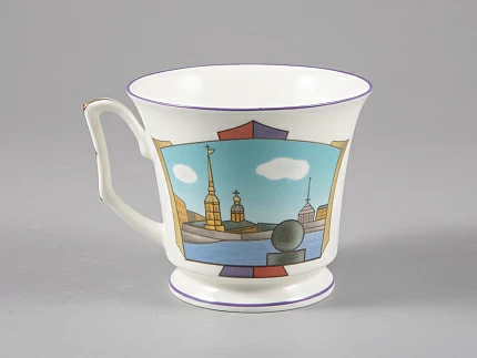 Сервиз форма Юлия рисунок Петербургские картинки, 6 предметов на 2 персоны, арт. 81.29021.00.1