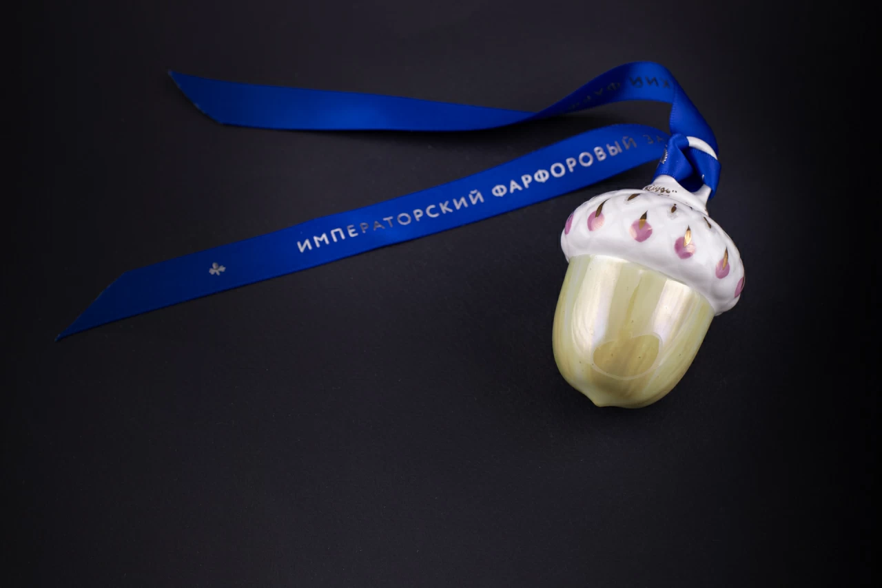 Елочная игрушка Молодой желудь, арт 60.21186.00.1, 