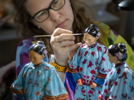 Скульптура Народности России Китаянка арт. 82.85696.00.1, 