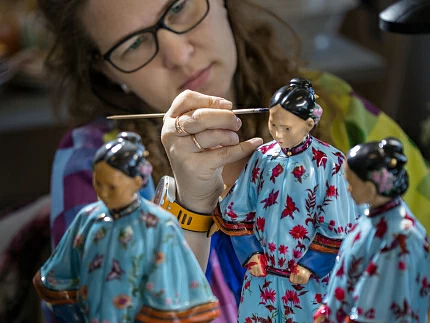 Скульптура Народности России Китаянка арт. 82.85696.00.1