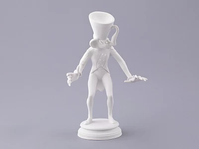 Скульптура в подарочной упаковке, форма Карнавал 3, рисунок Белый, арт. 81.33715.00.1