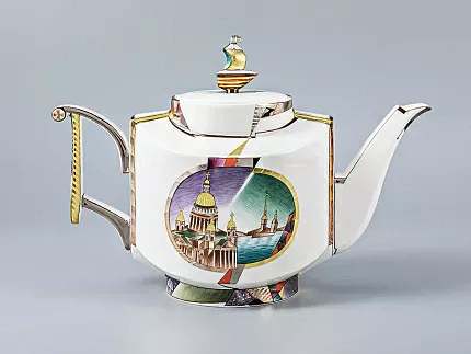 Сервиз чайный Ковчег Ладонь Невы, 2 персоны 8 предметов, арт. 81.20910.00.1