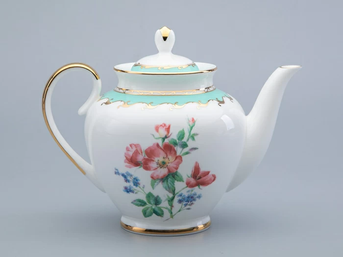 Сервиз чайный форма Весенняя 2 рисунок Улыбка флоры,  6 персон 20 предметов, арт. 81.30750.00.1, 