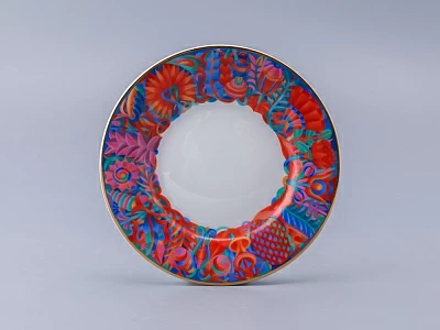 Чашка с блюдцем чайная в подарочной упаковке, форма Идиллия, рисунок Единорог, арт. 81.34423.00.1