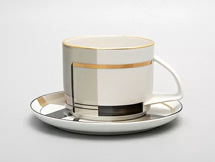 Сервиз чайный форма Баланс рисунок Проект, 6 персон 14 предметов арт. 81.28760.00.1