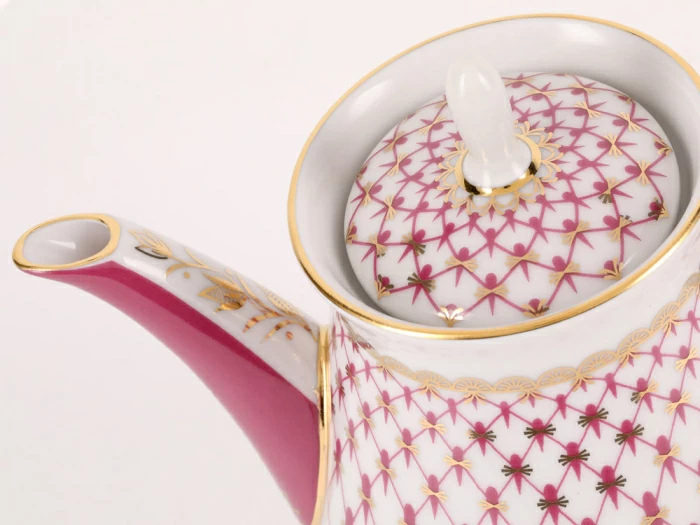 Сервиз чайный форма Молодежная рисунок Сетка-Блюз 2, 6 персон 20 предметов арт. 81.24872.00.1, 