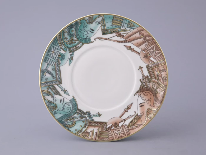 Чашка с блюдцем в подарочной упаковке, форма Охотничий, рисунок Триумф Штандарт Победы, арт. 81.32468.00.1, 