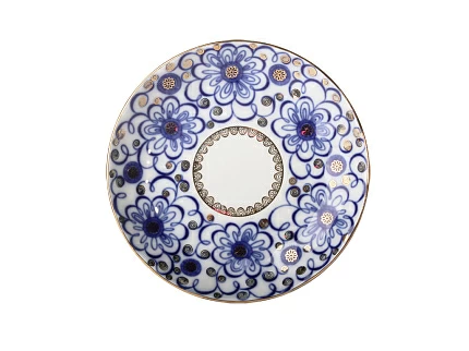 Чашка с блюдцем кофейная 140 мл форма Тюльпан рисунок Вьюнок арт. 81.10109.00.1