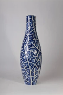 Ваза для цветов Высокая Зимние деревья  арт. 60.08472.00.1, 