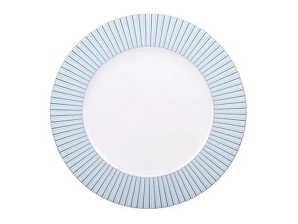 Тарелка плоская 270 мм форма Премиум рисунок Чайная симфония арт. 80.89383.00.1