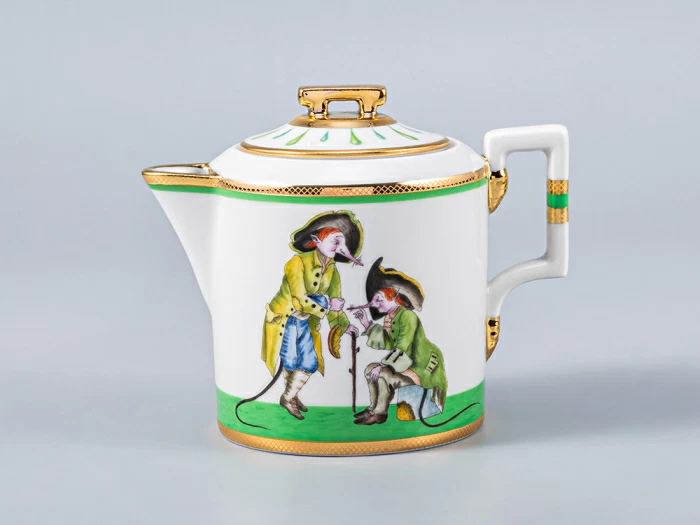 Сервиз чайный Гербовая Крысята-воришки, 6 персон 15 предметов, арт. 81.16925.00.1, 