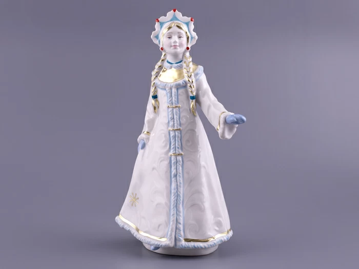 Скульптура Снегурочка-снежинка Девочка Снегурочка арт. 82.39709.00.1, 