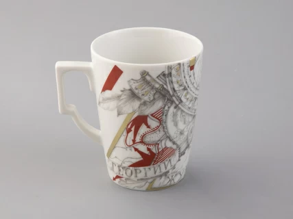 Бокал с блюдцем в подарочной упаковке, форма Гранд, рисунок Маршалы Победы Георгий Жуков, арт. 81.33243.00.1, 