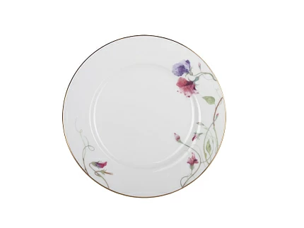 Тарелка плоская 280 мм форма Стандартная рисунок Цветущий горошек арт. 80.88548.00.1 Тарелка плоская 280 мм форма Стандартная рисунок Цветущий горошек арт. 80.88548.00.1