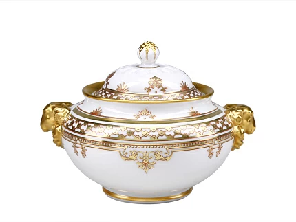 Сервиз чайный форма Александр III рисунок Рококо, 6 персон 14 предметов арт. 81.24942.00.1