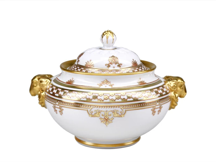 Сервиз чайный форма Александр III рисунок Рококо, 6 персон 14 предметов арт. 81.24942.00.1, 