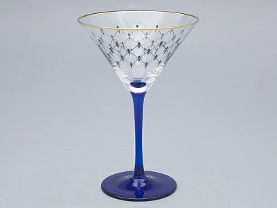 Набор (4 бокала для мартини) 150 мл Кобальтовая сетка арт. 14.11002.07