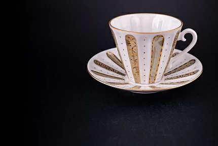 Чашка с блюдцем Дюймовочка, форма Лучистая, арт 70.02740.00.1